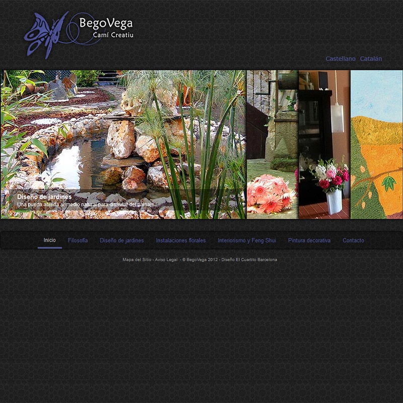Bego Vega Diseño web en Barcelona